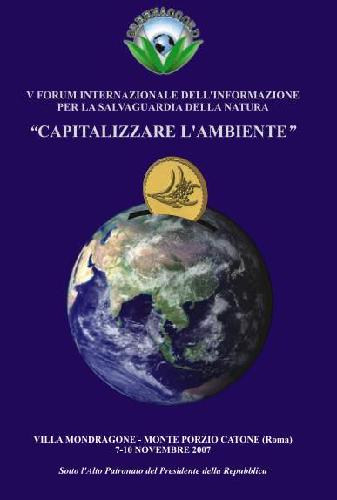 'Capitalizzare l'ambiente', V Forum internazionale dell'informazione